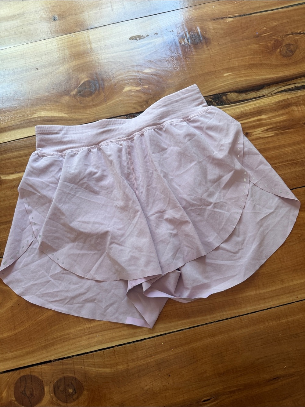 lululemon Flowy Shorts, Size 2/4, Pinky Purple Color, Good Condition 🩷💜